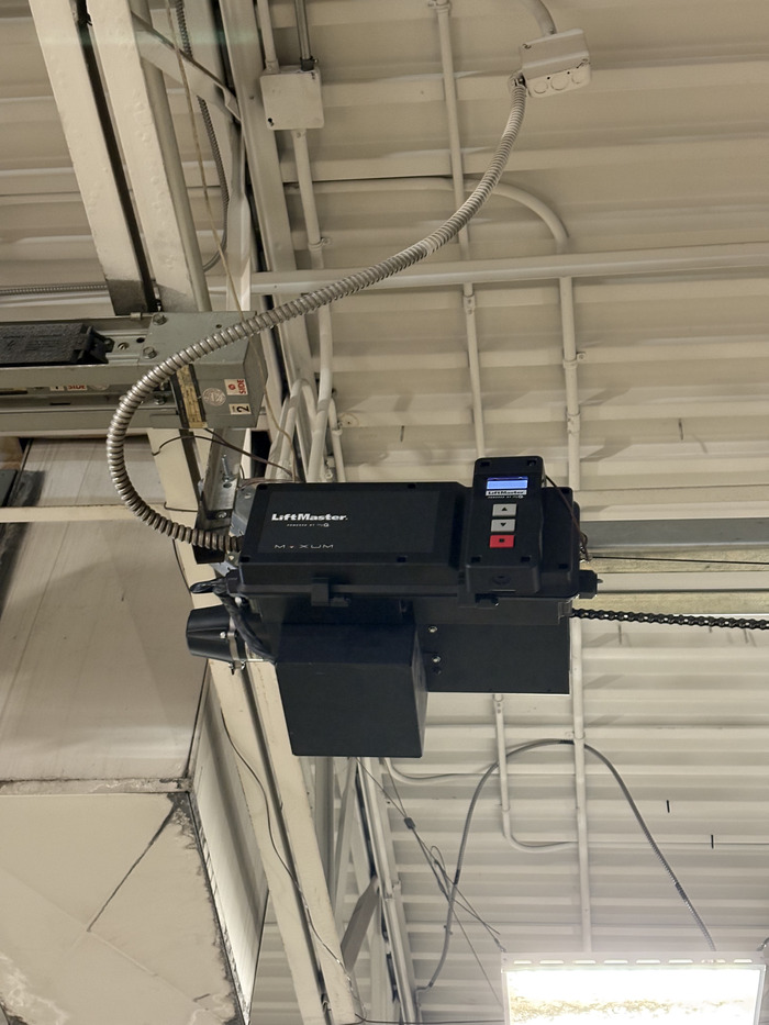 Lift Master commercial garage door operator.