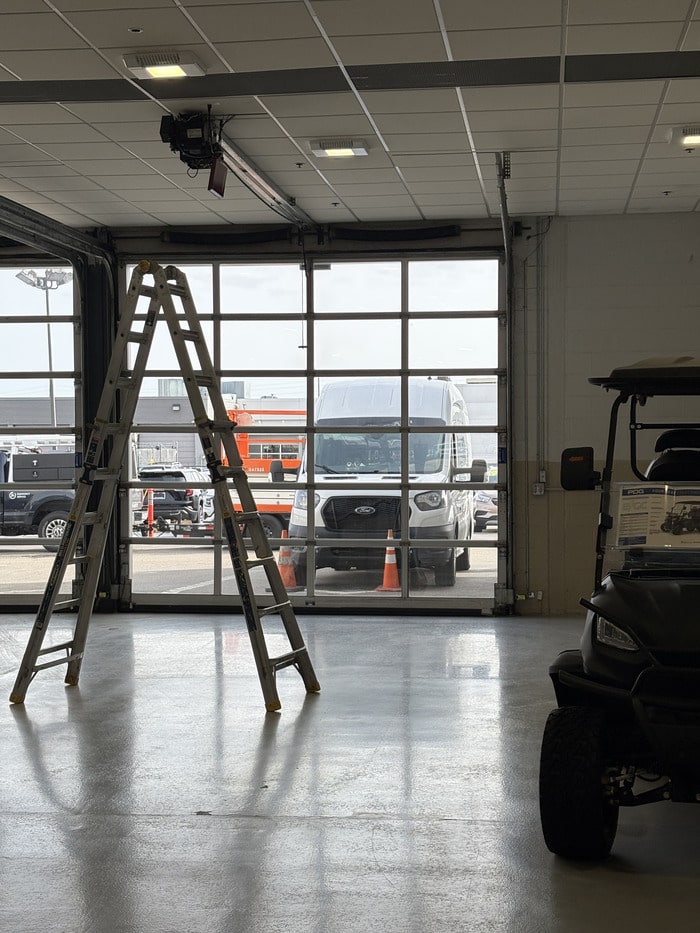 Overhead door operator repair
